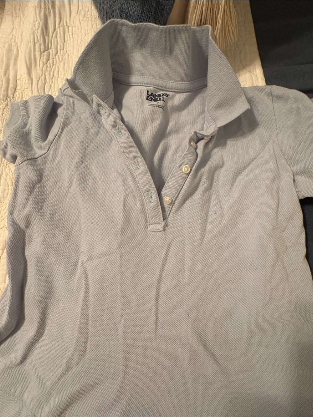 Lands' End Girls Polo Dress